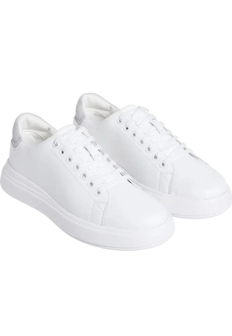 Pantofi sport dama,  HW0HW02404 03A, casual, piele naturala, alb