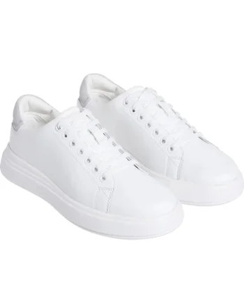 Pantofi sport dama,  HW0HW02404 03A, casual, piele naturala, alb