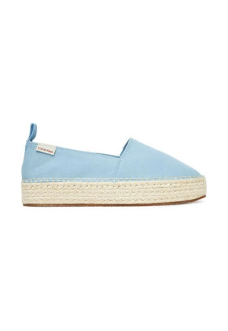 Espadrile dama,  material textil, albastru