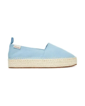 Espadrile dama,  material textil, albastru