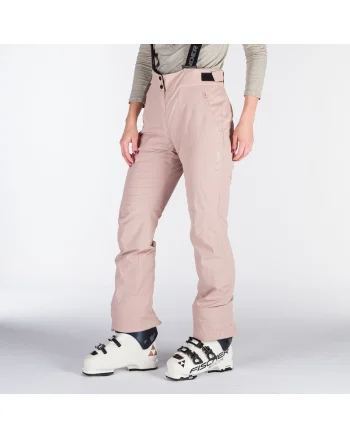 Pantaloni de schi 10K/10K cu bretele dama Maxine, Roz