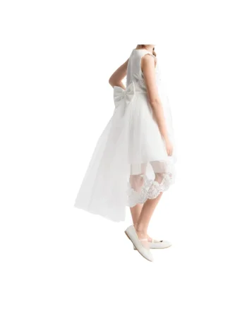 Rochie de fetite,  Tul, Alb, Alb