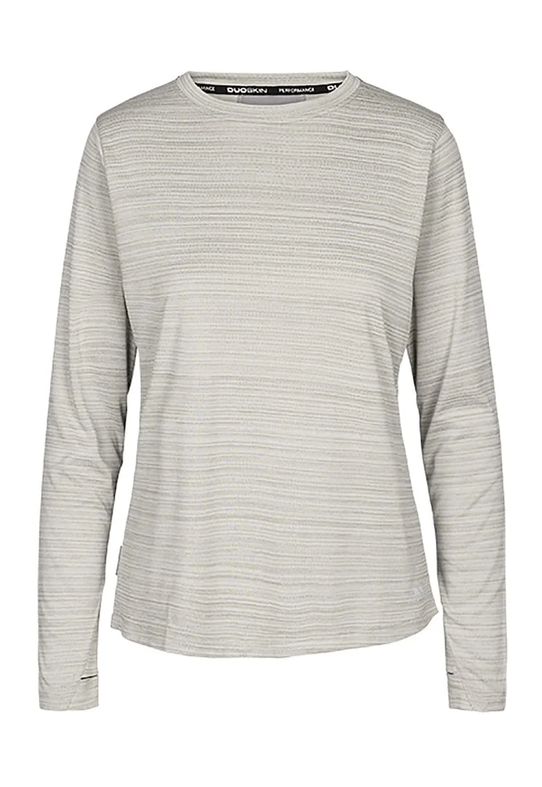 Bluza pentru trekking Nettil, Gri deschis