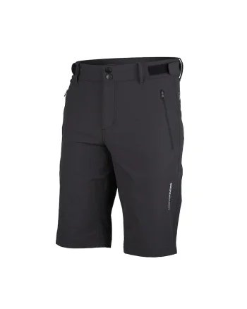 Pantaloni scurti elastici pentru barbati Horac, Negru
