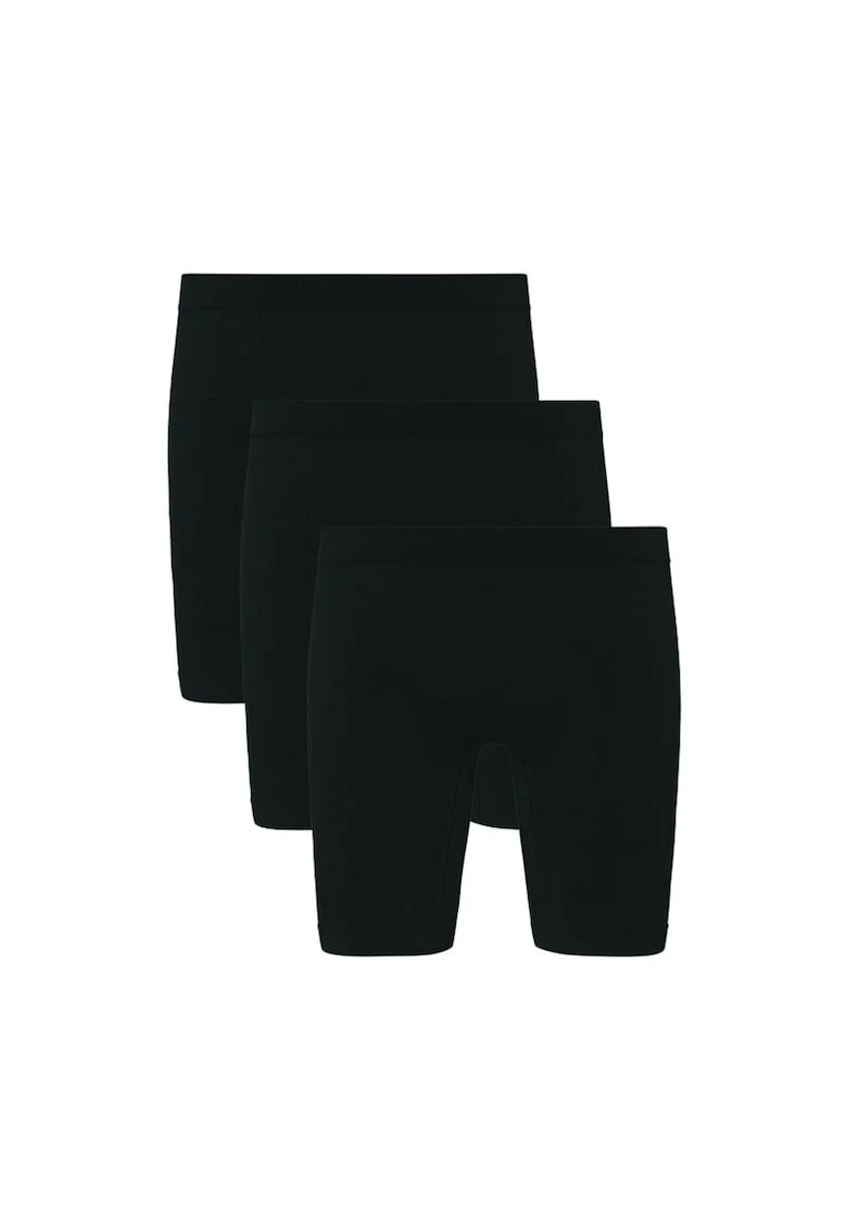 Set de colanti scurti pentru ciclism Skimmies - 3 piese, Negru