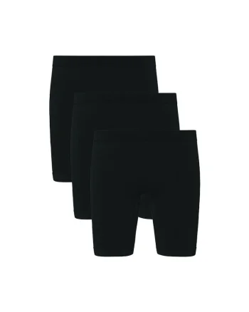 Set de colanti scurti pentru ciclism Skimmies - 3 piese, Negru