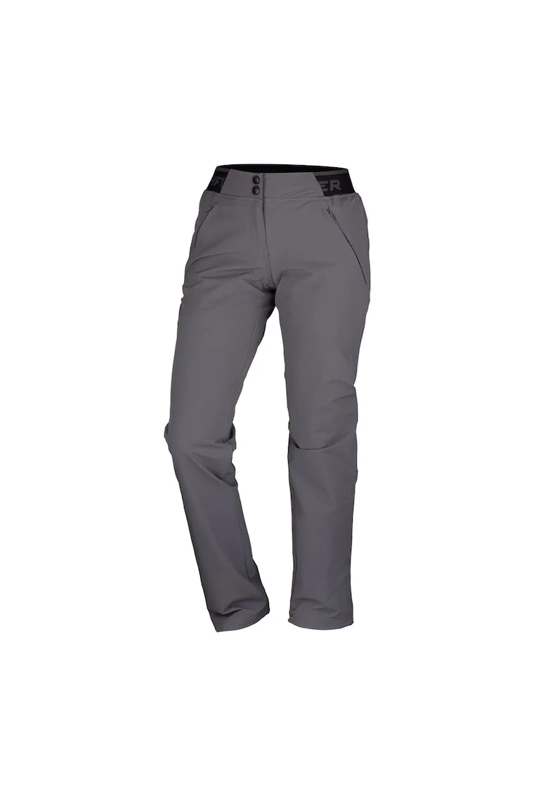Pantaloni elastici pentru femei Jimena, verde gri