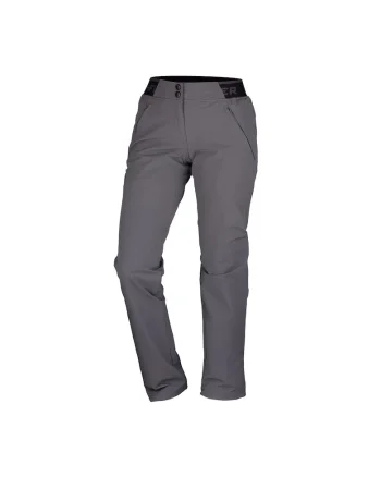 Pantaloni elastici pentru femei Jimena, verde gri