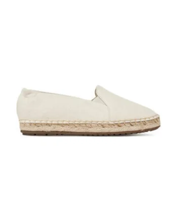 Espadrile pentru femei,  material textil, bej