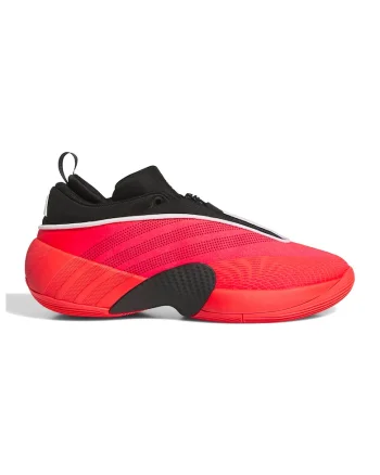 adidas Performance, Pantofi cu fermoar, pentru baschet, Rosu