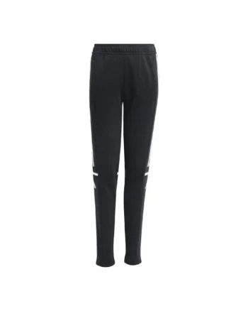 Pantaloni sport  Squadra 25, croi lejer, negru, poliester