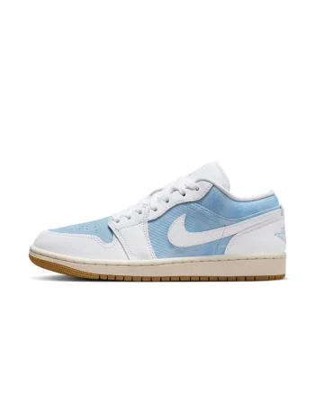 Pantofi sport  Wmns Air Jordan 1 Low Se, Albastru