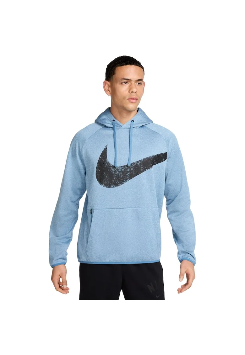 Hanorac  Therma-FIT Swoosh PO 51190, Alb/Albastru deschis
