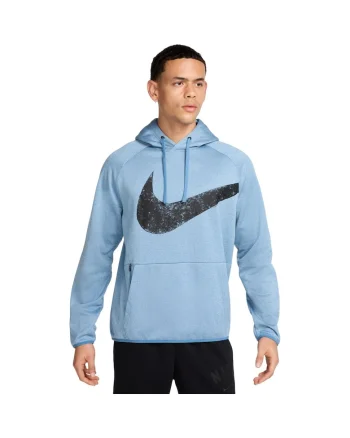 Hanorac  Therma-FIT Swoosh PO 51190, Alb/Albastru deschis