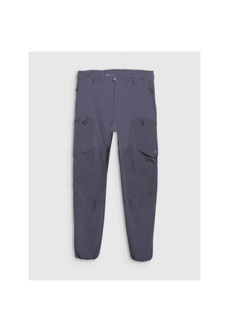 Pantaloni sport barbati  pentru trekking, uscare rapida, gri