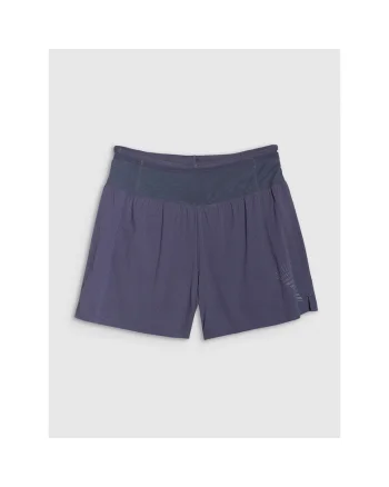 Pantaloni scurti alergare  uscare rapida, gri, femei
