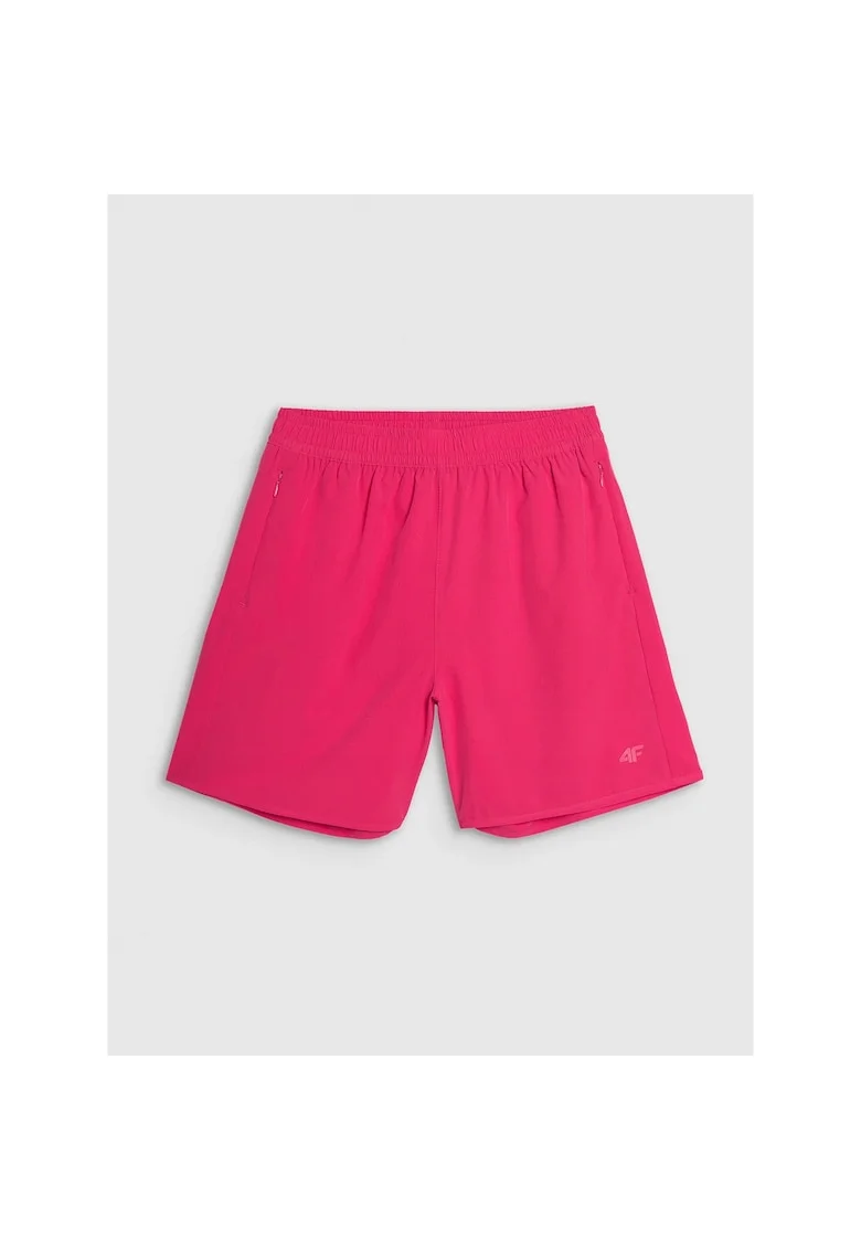 Pantaloni scurti de plaja,  roz, material elastic, uscare rapida, pentru femei