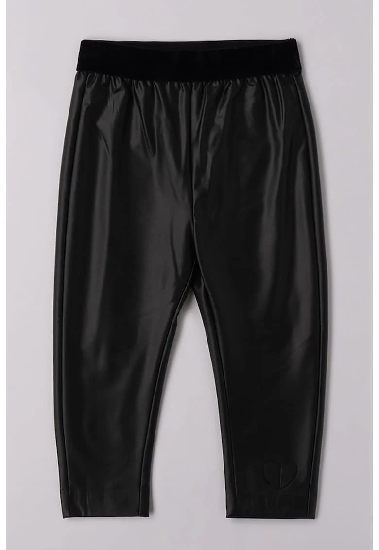 Colanti cu talie elastica, Negru
