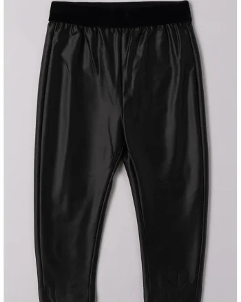Colanti cu talie elastica, Negru