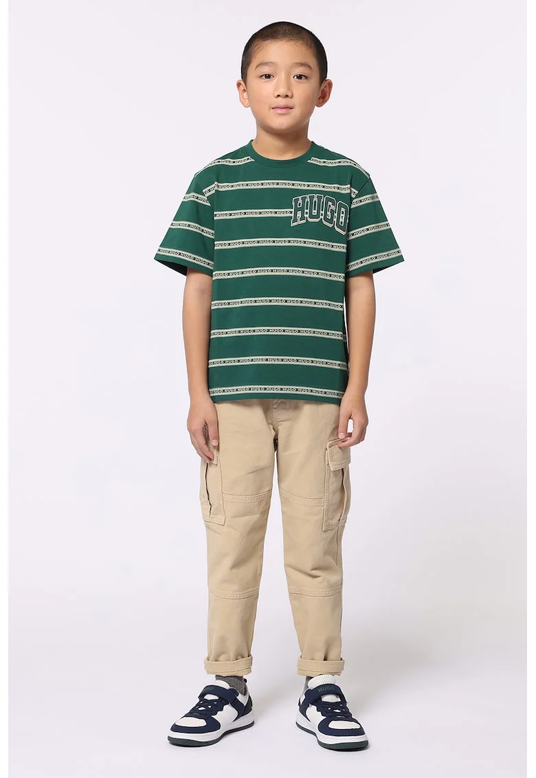 Pantaloni cargo drepti, Bej deschis