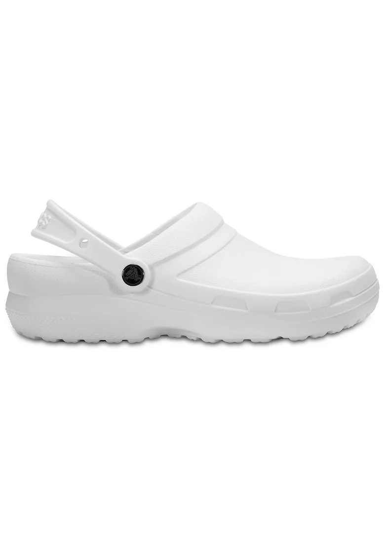 Saboti slingback unisex roomy fit Specialist, Alb