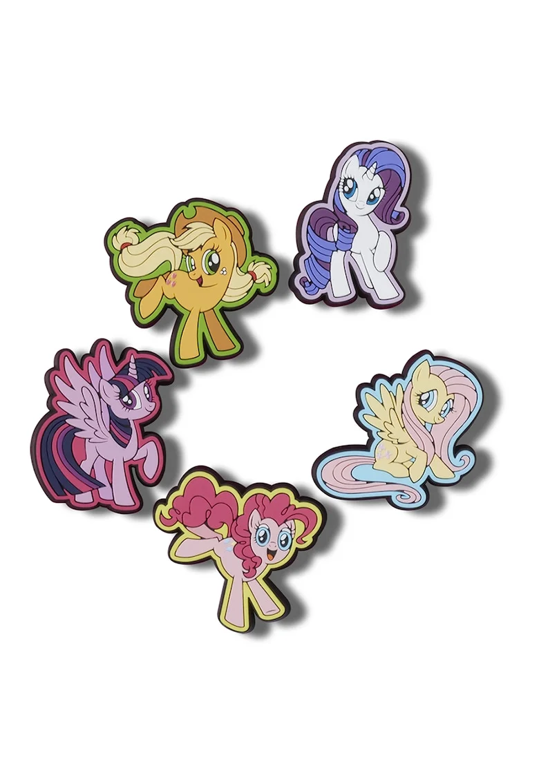 Set de talismane My Little Pony Jibbitz™ - 5 piese, Multicolor