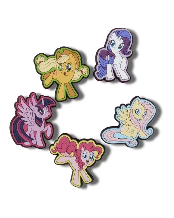Set de talismane My Little Pony Jibbitz™ - 5 piese, Multicolor
