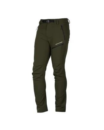 Pantaloni cu o curea ajustbila pentru drumetii Blazej, Verde inchis