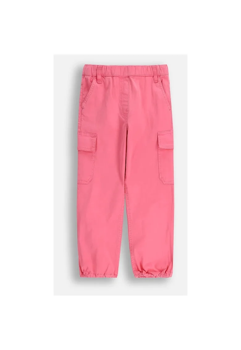 Pantaloni cargo cu talie ajustabila,