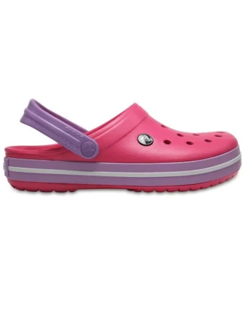 Papuci  CROCBAND Paradise pink/Iris