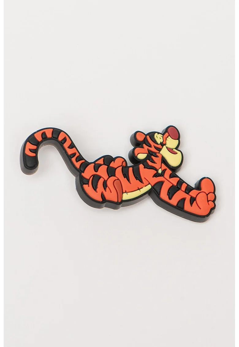 Talisman Jibbitz Winnie The Pooh Tiger, Negru/Portocaliu deschis