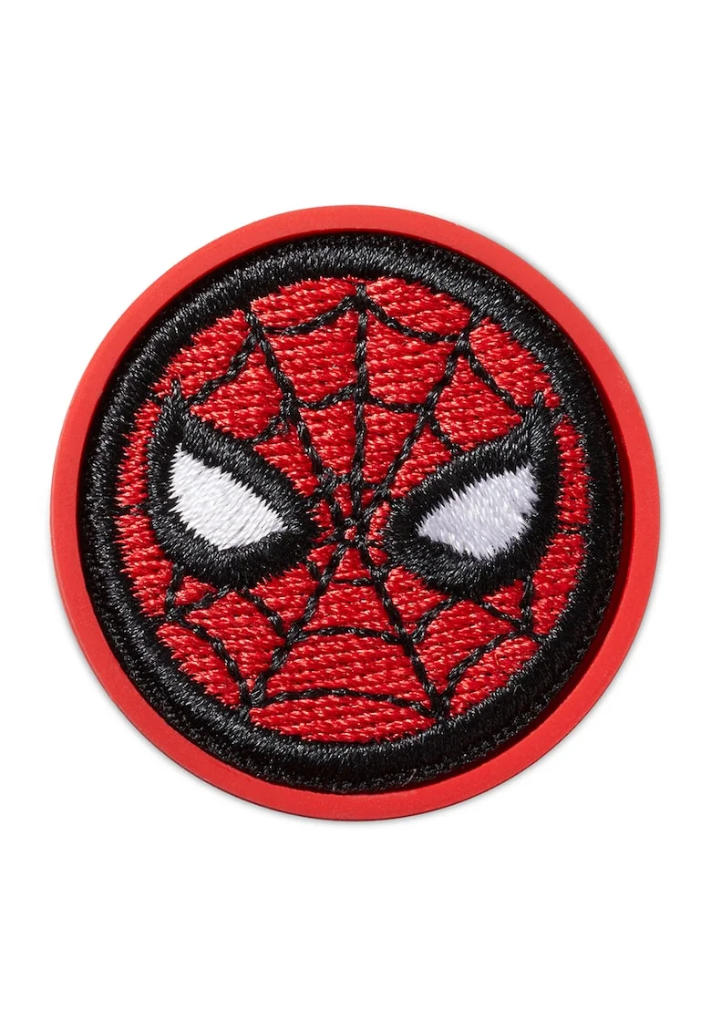 Talisman Spiderman Jibbitz™, Rosu/Negru