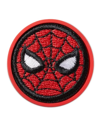 Talisman Spiderman Jibbitz™, Rosu/Negru