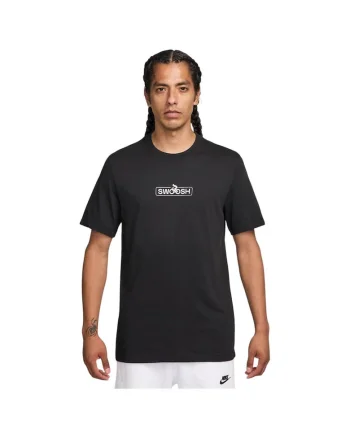 Tricou cu decolteu la baza gatului, Negru