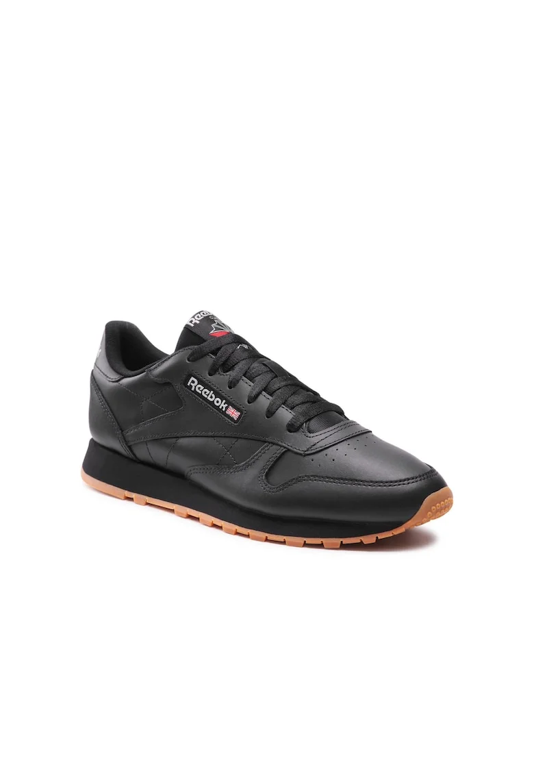 Pantofi sport dama,  209585605, Negru, Piele naturala, Negru