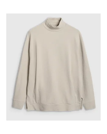 Bluza Oversize Crem Yoga  4FDry, Crem