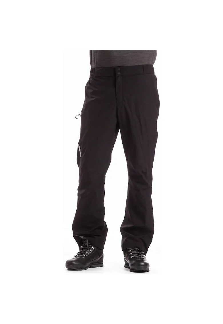 Pantaloni cu talie medie Holloway, Negru