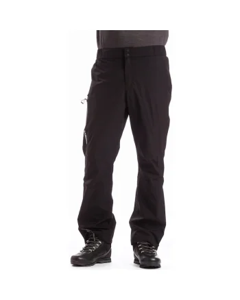 Pantaloni cu talie medie Holloway, Negru