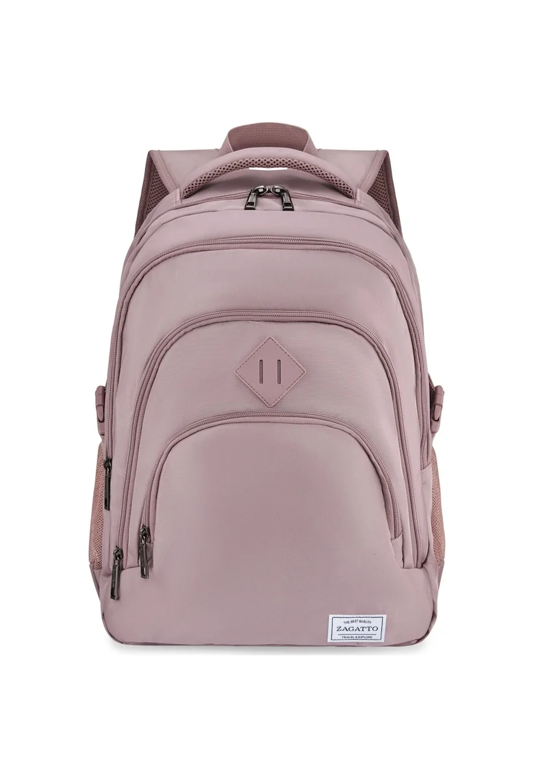 Rucsac impermeabil cu un compartiment pentru laptop - 31L, Roz