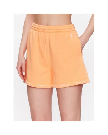 Pantaloni scurti dama,  302220533, Bumbac/Poliester, Portocaliu, Portocaliu