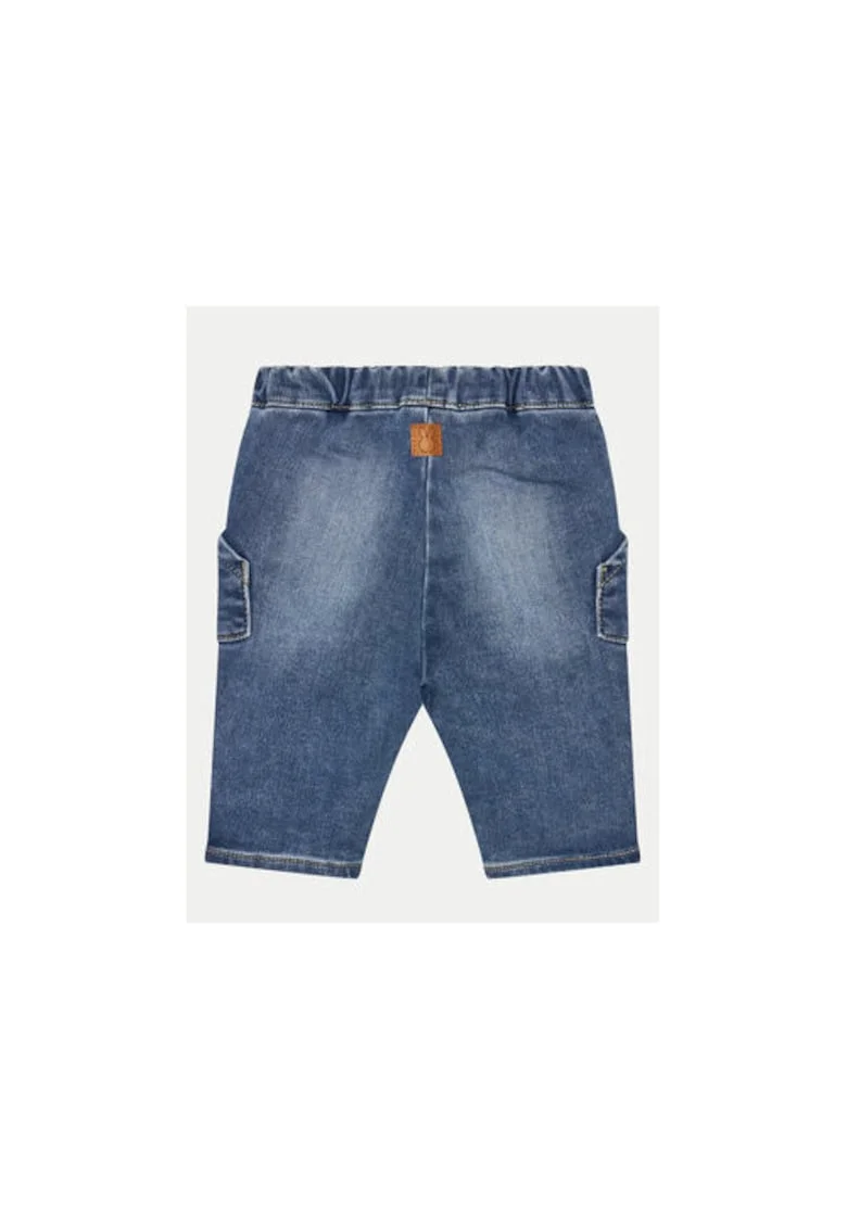 Pantaloni baieti,  304522383, Bumbac/Poliester, Albastru, Albastru