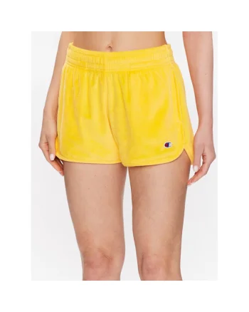Pantaloni scurti dama,  302203833, Bumbac/Poliester, Galben, Galben