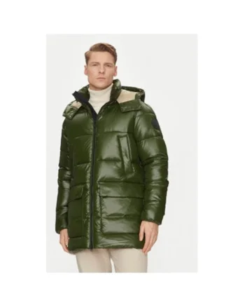 Geaca barbati,  304215407, Nylon, Verde, Verde