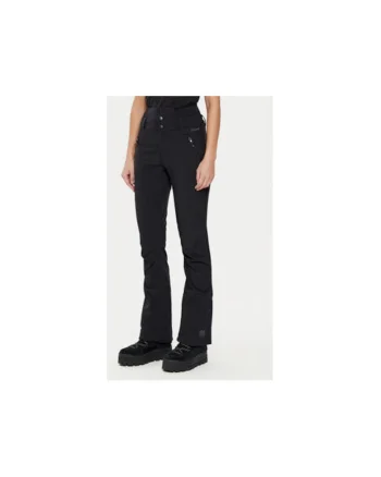 Pantaloni ski dama,  304122088, Poliester, Negru, Negru