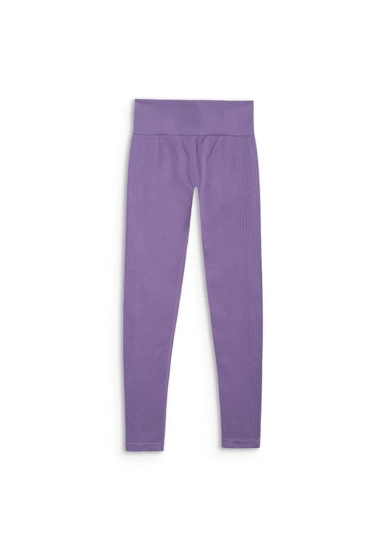Colanti Fitness Femei  Roz Inchis, Seamless, Talie Inalta, M-L
