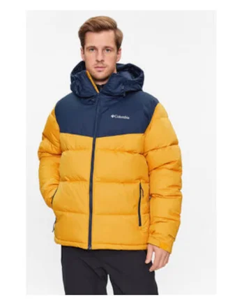 Geaca barbati  Icelineridge 756, galben, 100% poliester, Galben/Bleumarin