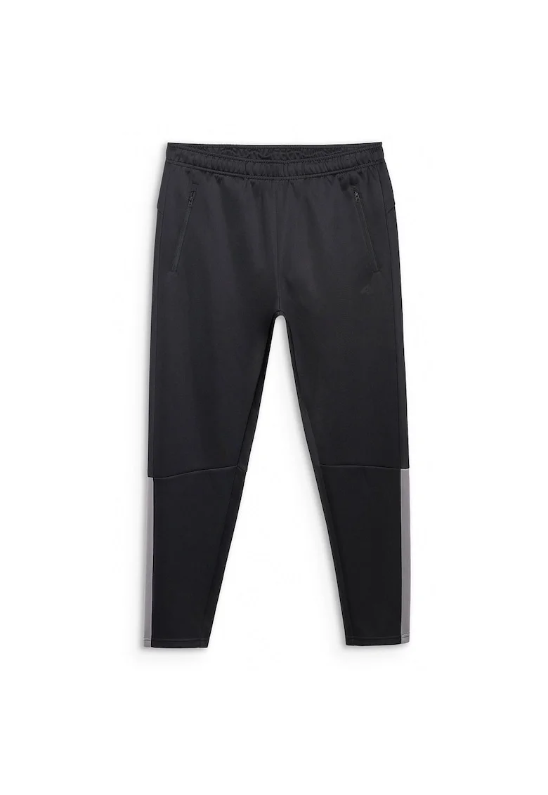 Pantaloni Antrenament Barbati,  Croiala Regular, Elastici, Negru, Uscare Rapida, Confortabil, Multi Active
