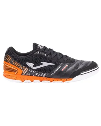 Pantofi sport barbati  Mundial, negru, piele naturala/sintetica, utilizare sala/sport