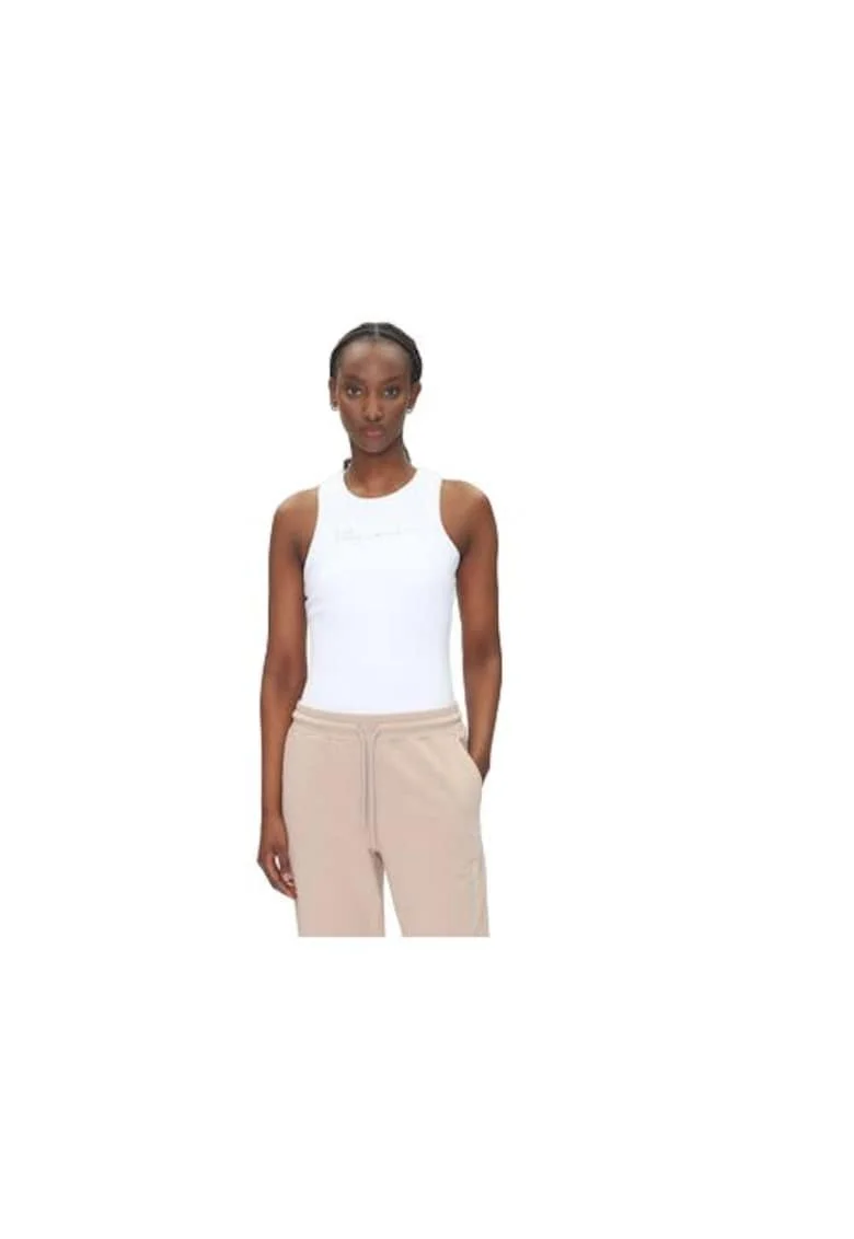 Maiou sport dama,  Emporio Armani, alb, poliamida, elastan, Alb