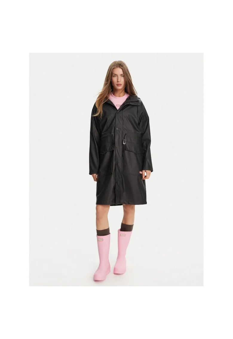 Jacheta sport dama  model HARW0021242, neagra, poliester/poliuretan,